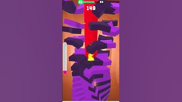 drop stack ball game play #stackball #gameplay #trending #shots