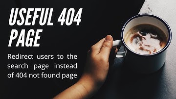 Useful 404 not found page Opencart 3