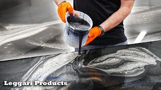 DIY Countertop Remodel Ideas | Epoxy Dirty Pour Technique On Custom  Kitchen Countertops Tutorial