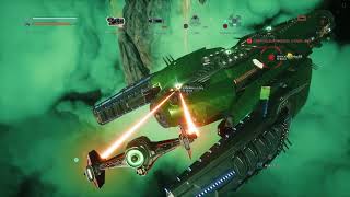 Everspace (PS4) -- Destroying and looting a frigate