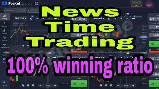 How to place trades in binary options using Economic news || NFP news trading
