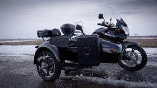 Мото Suzuki с коляской - Мотоцикл индивидуальной постройки