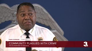 A community plagued with crime: Portsmouth Police respond to latest string of shootings