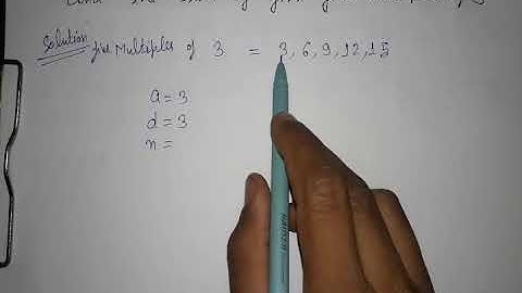 Find the sum of first five multiples of 3.