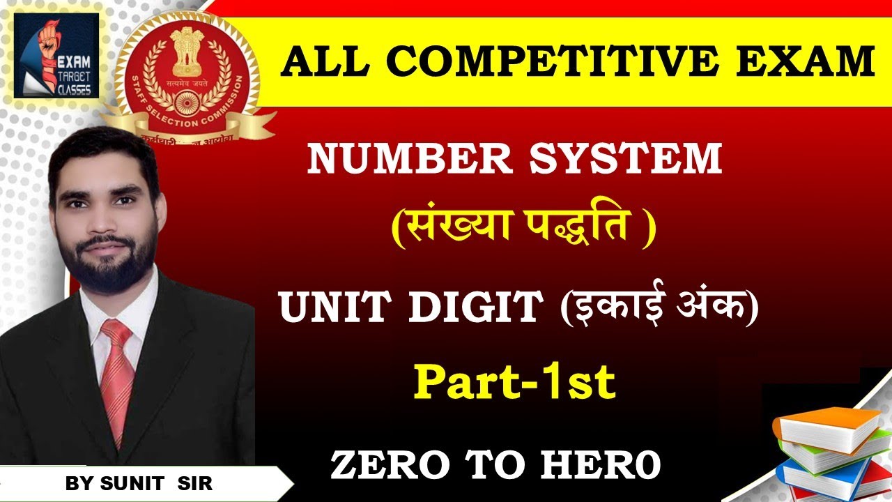 Unit Digit Concepts by Suneet pandy Sir Maths | Number System  Short Tricks