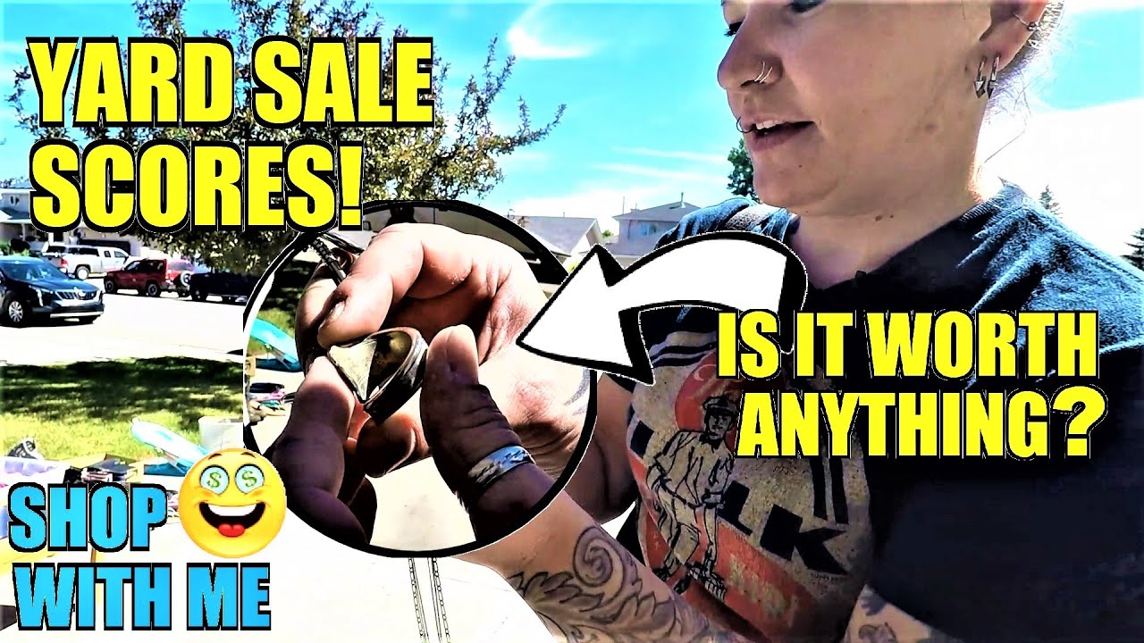 Эпизод 412: СТОЯТ ЛИ ЭТИ НАХОДКИ С ГАРАЖНОЙ РАСПРОДАЖИ БОЛЬШИХ ДЕНЕГ? 😎😎 ПОКУПАЙТЕ СО МНОЙ — ОХОТ...