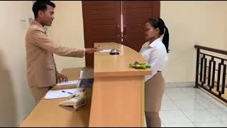 Simulation and Roleplay of Handling Guest Check Out