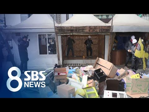 1,709일 만에 떠난 세월호 천막…'기억공간'으로 재탄생 / SBS