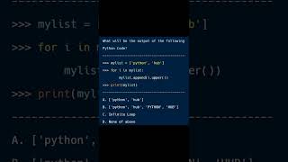 Can You Solve This Python Puzzle 🤔 #Shorts#viral#trending#coding#pythonforbeginners#python