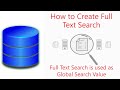 SQL Server: Full Text Search