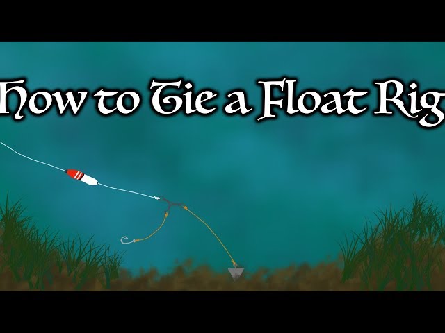 How to tie a Float Rig  Simple rig for high current waters 