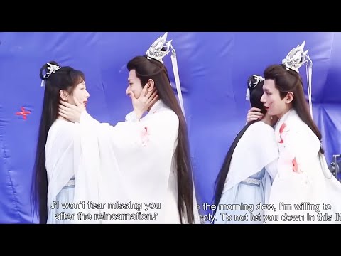 【亲密花絮】成毅与杨紫共同经受情罚！成毅抚摸杨紫的脸吻上她的唇，还安慰杨紫不要害怕！ | #成毅 #杨紫 #沉香如屑