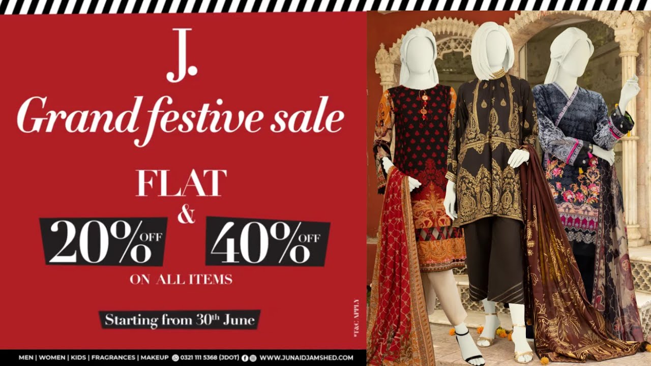 J. Grand Festive Sale is here! 10 best products in review  Urdu Hindi | Azlan Aali TV