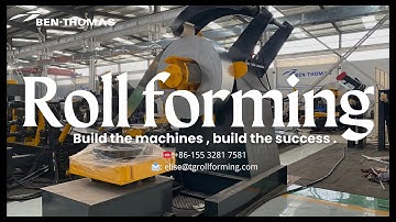 Automated production line for C, Z, U Omega Sigma profiles / C Z U Omega Sigma profile roll form