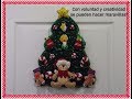 ARBOL DE NAVIDAD EN FIELTRO 2017 ADORNO NAVIDEÑO