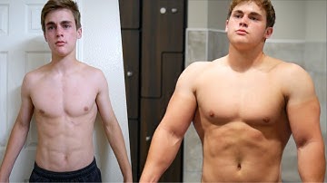 Dylan McKnight 1 Year Natural Transformation 18-19