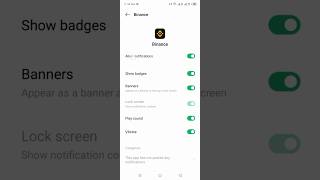 Binance ke all notification on ||kaise karen||Binance Notification on||#youtube #shortvirel