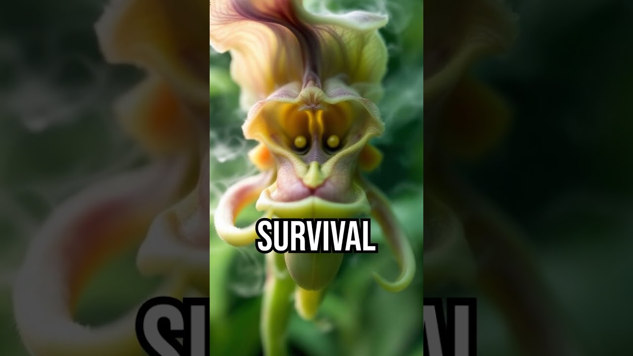 This Flower Evolved to Look Exactly Like a Monkey's Face!