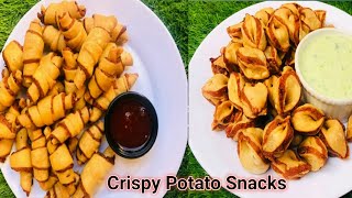 Potato Snacks Recipe | Samosa Fingers | Aloo Samosa | Easy  Potato snacks | New Snacks Recipe