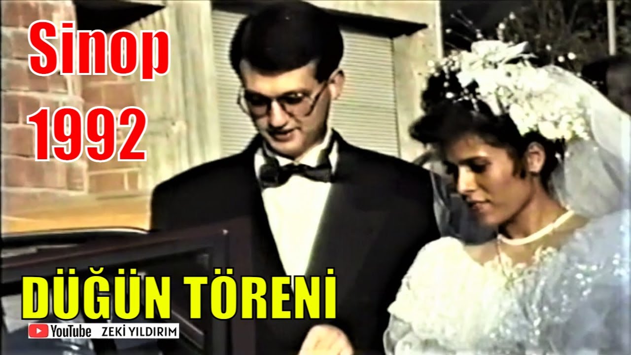 90lar Sinop Düğünü: Günay & Salih Yıldırım 1992