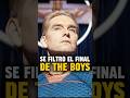 Se filtró el final de The Boys, entonces sí tendremos mal final? #theboys #theboystv