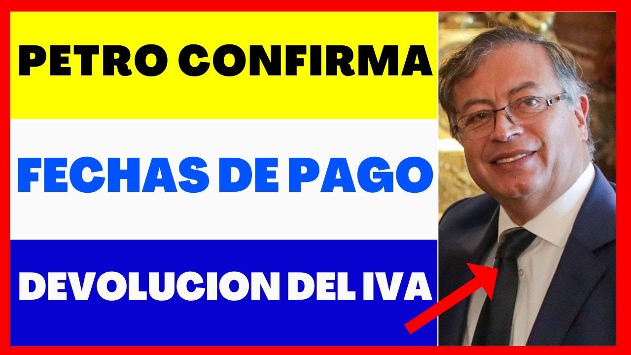 DEVOLUCIÓN DEL IVA FECHA DE PAGO septiembre