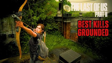 The Last Of Us Part 2 PS5 - Aggressive Stealth • ELLIE Gameplay  (Grounded)