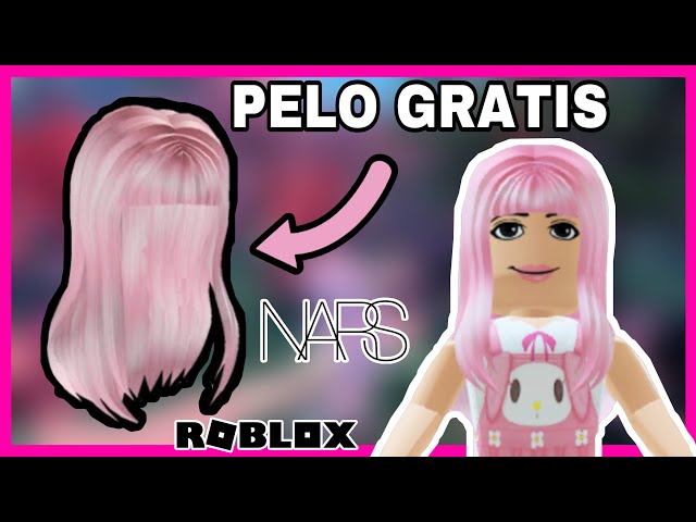 pelo rosa - Roblox