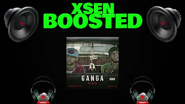 Ganga (Remix) - Bryant Myers Ft. Anuel AA (Bass Boosted)