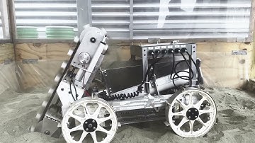 Purdue Lunabotics 2024 First System Test