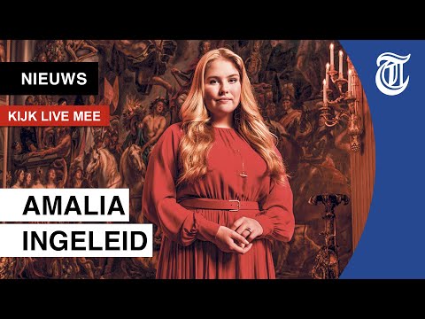 KIJK LIVE: Amalia neemt zitting in Raad van State