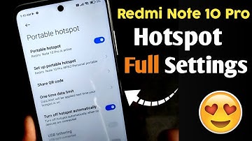 How To Enable Hotspot in Redmi Note 10 Pro | Redmi Note 10 Pro Hotspot Ful settings