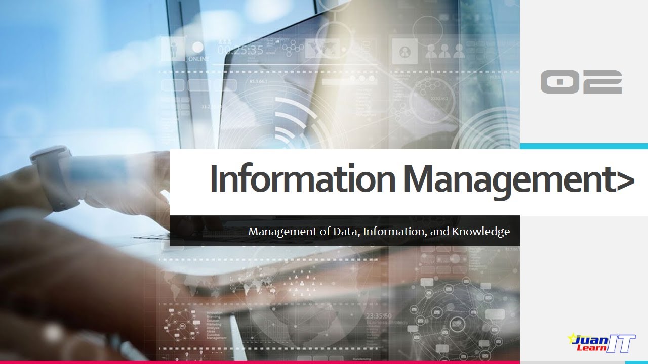 management information system คืออะไร  2022 New  Lecture 02   Information Management