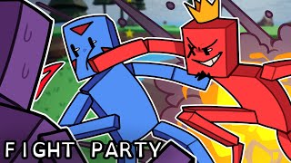 THIS GAME IS TOO MUCH FUN! | Fight Party (w/ Delirious & Rilla) screenshot 5