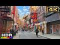Chinatown NYC: Sunset Magic & Hidden Backstreets | 4K60 Immersive Walk (No Commentary)
