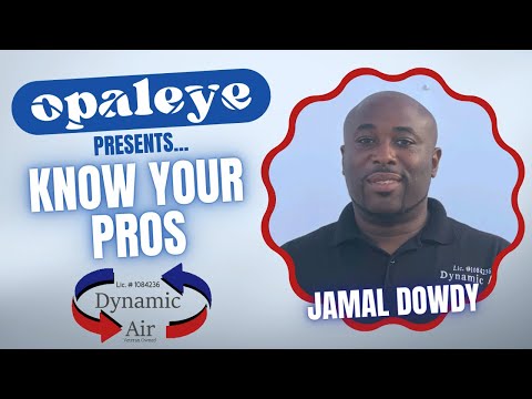 Know Your Pros: Jamal Dowdy of Dynamic Air