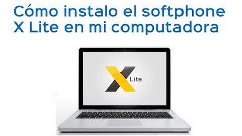 Cómo instalar el softphone X-lite en mi computadora