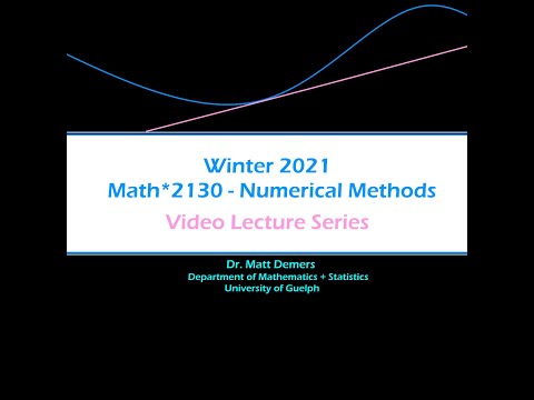Lecture 31 - Coding a Basic Gradient Descent Scheme