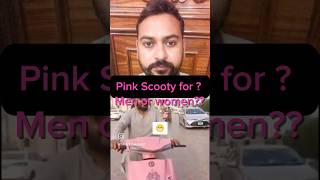 Pink scooty! #womenempowerment #womenrights #viral #trend #fy