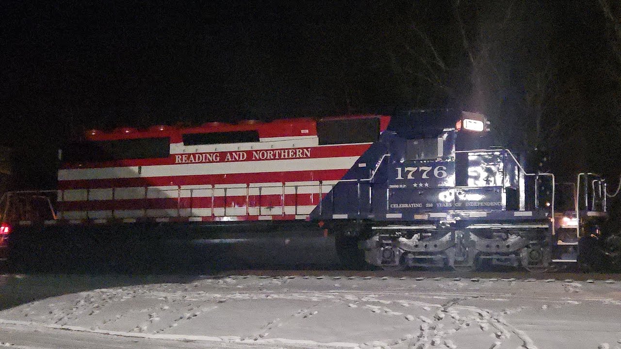 Reading and Northern PIFF with 1776 trailing 