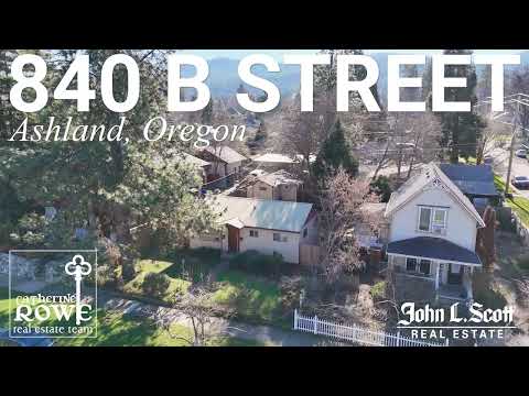 840 B Street, Ashland, OR home video tour