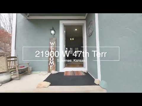 21900 W 47th Terrace, Shawnee, KS home video tour