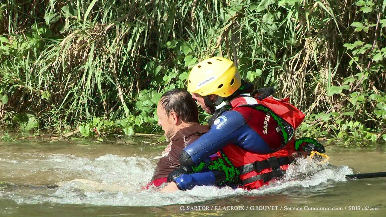 Clip manoeuvre SEV, Auribeau sur  Siagne, le 3 10 2016