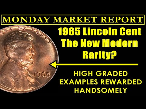 THE NEW RARE DATE? Mint 1965-1967 Lincoln Cents Scarcity | MONDAY MARKET REPORT