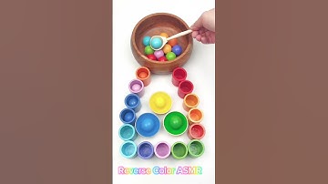 Reverse Color Sorting #asmr