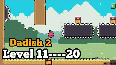 Dadish 2 Level 11-12-13-14-15-16-17-18-19-20 Android/iOS Gameplay/Walkthrough