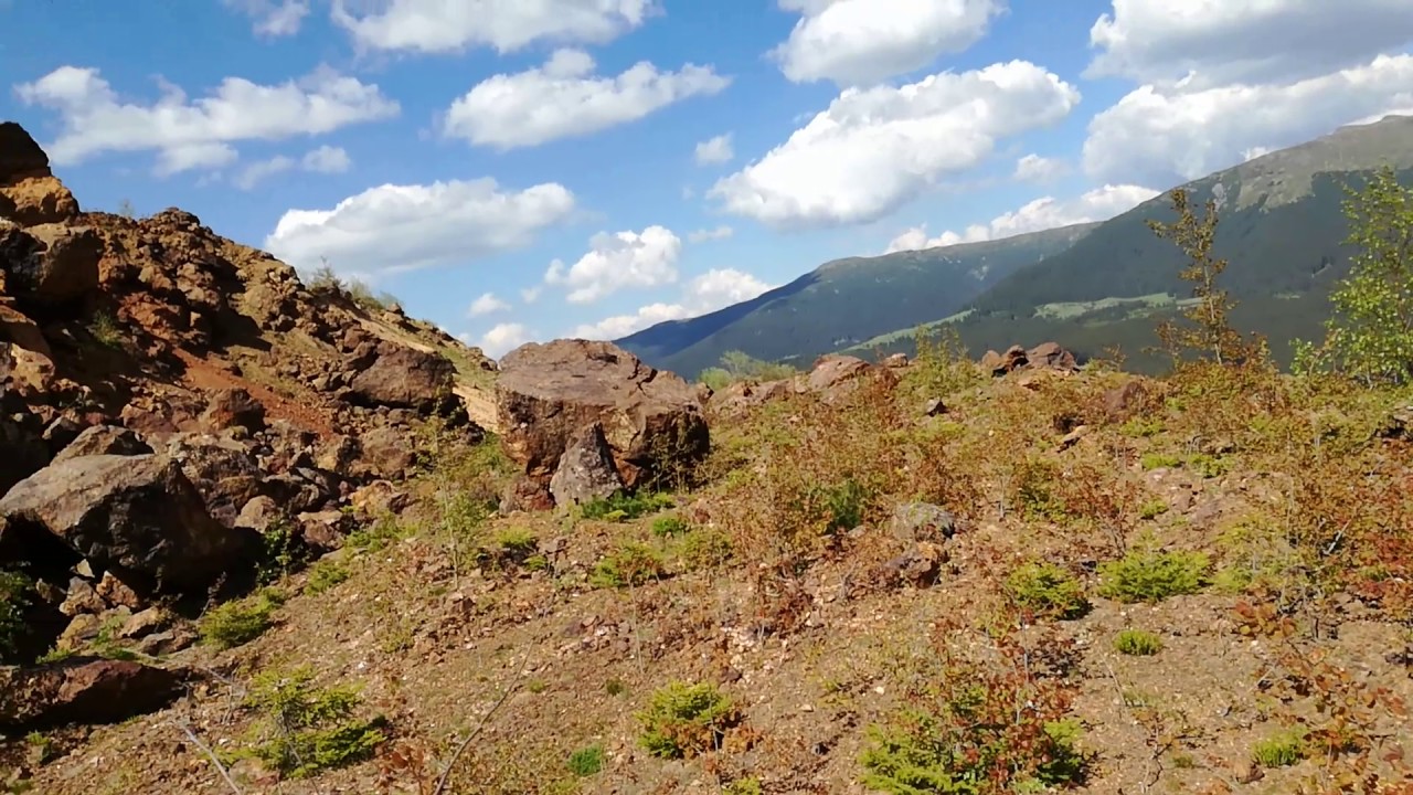 Romania, Calimani National Park, near Sulphur Exploitation