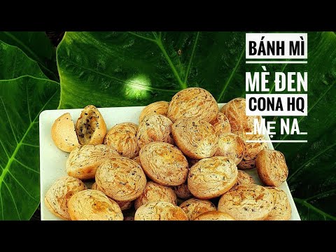 Video Bánh mì mè đen Hàn Quốc - youtube