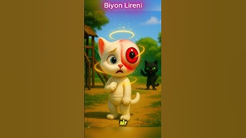 Mèo con biến thành quái vật kẹo con mắt #shorts #cat #ai #meow #meow