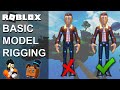 Roblox Basic Model Rigging Tutorial - Roblox Studio